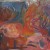 Barbirusa, 1991 oil on canvas, 64 x 68 inches.