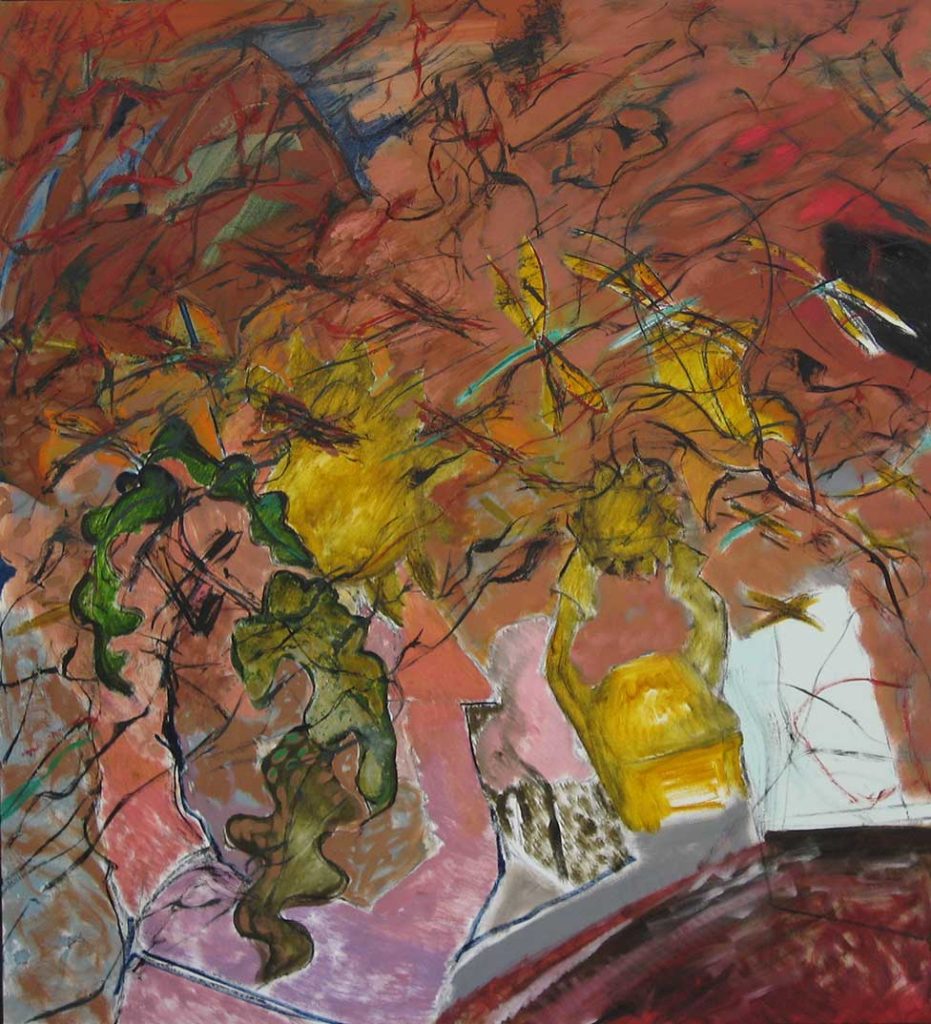 Roy Nicholson, Isel I, 1990, oil on canvas, 68 x 62 inches.