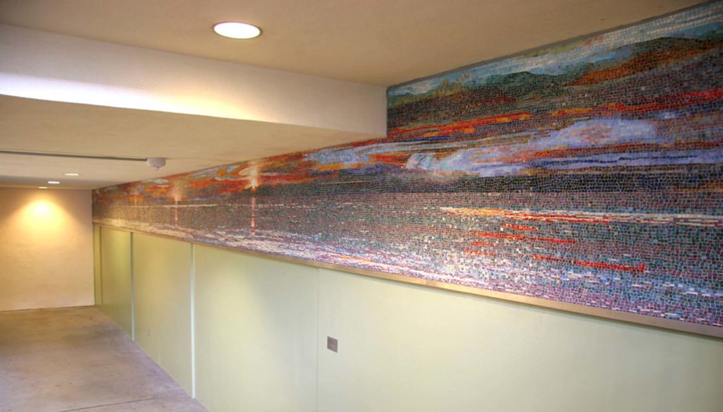 Union Station, "Solar Shift, Santa Monica", glass mosaic (total length 55 feet), 2006
